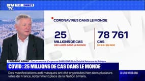 Covid: 25 millions de cas dans le monde (2) - 30/08