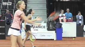 Fed Cup : la France face à la Belgique