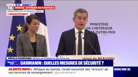 Gérald Darmanin: "Depuis samedi, 65 interpellations ont eu lieu en lien direct avec des actes antisémites"