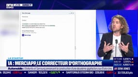 Arthur Ollier (MerciApp) : IA, MerciApp, le correcteur d'orthographe - 11/10