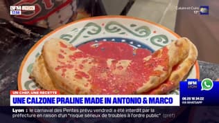 Un chef, une recette: calzone praline made in Antonio&Marco