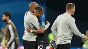 Thierry Henry et Kylian Mbappé