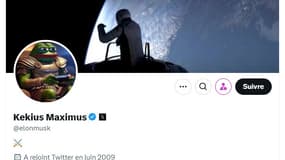 Kekius Maximus, le nouveau pseudo d'Elon Musk sur X