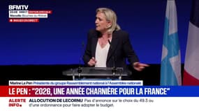 Élections municipales: "Monsieur Payan a déclaré que Franck Allisio et Marine Le Pen, c'est l'anti-Marseille. Non, c'est l'anti ce qu'ils ont fait de Marseille", déclare Marine Le Pen (RN) 