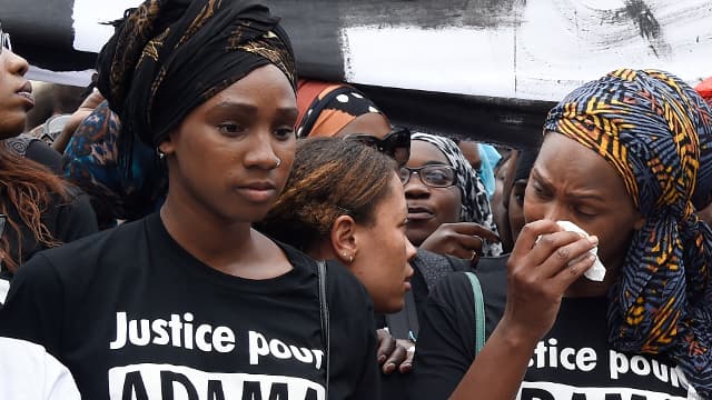 La gendarme est visée par une plainte de la famille d'Adama Traoré déposée pour "faux en écritures publiques aggravés".