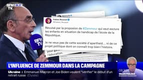 Quelle influence a Éric Zemmour dans la campagne présidentielle ?