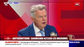 Antisémitisme: Fabien Roussel "aimerait bien que Jean-Luc Mélenchon et d'autres de ses députés clarifient leurs positions" 