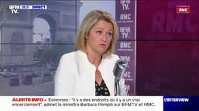 Barbara Pompili, ministre de la Transition écologique, était l'invitée de BFMTV et RMC ce jeudi matin. 