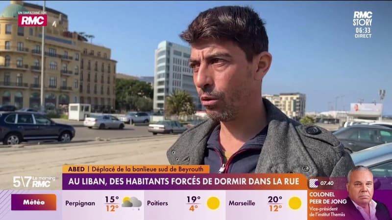 AU Liban, des habitants forcés de dormir dans la rue