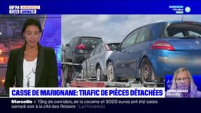 Bouches-du-Rhône: trafic de pièces détachées à la casse de Marignane