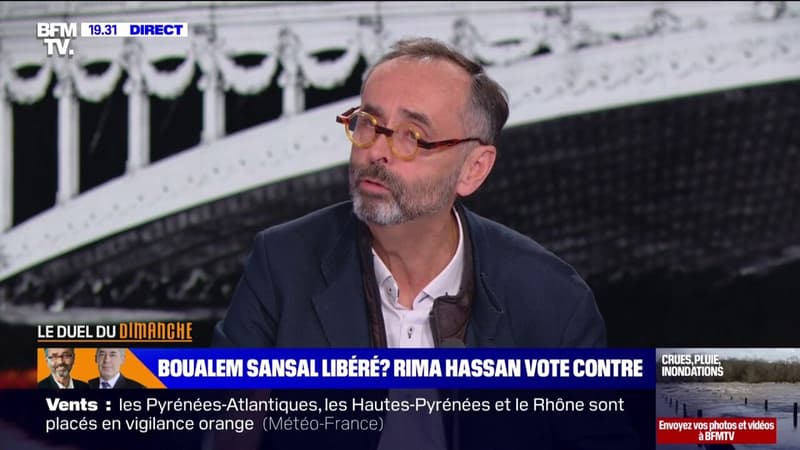 Vote de Rima Hassan contre la libération de Boualem Sansal: 