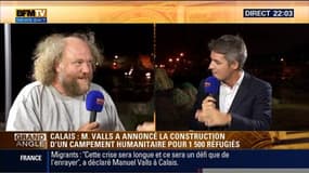 Edition spéciale Calais: "Le gouvernement essaie de saturer l'espace médiatique", Philippe Wannesson