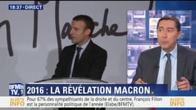 Sondage Elabe: Emmanuel Macron désigné personnalité politique de l'année