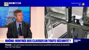 Rentrée à Lyon: la distanciation "est toujours recommandée", selon Olivier Dugrip, recteur de l'académie