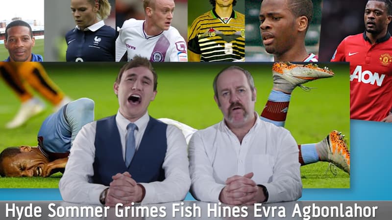 Les comédiens Anthony Richardson et Ian Fiveankles ont réussi à mixer Patrice Evra et Christophe Dugarry au titre de Queen "Bohemian Rhapsody".