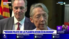 La Région Sud, première région "pilote de la planification écologique", annonce Elisabeth Borne