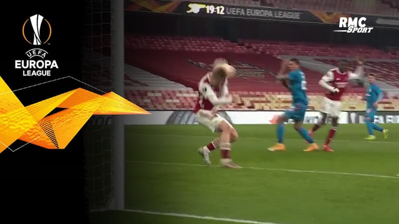 Arsenal - Olympiacos : Le missile de Pépé contré par la tête de Smith Rowe