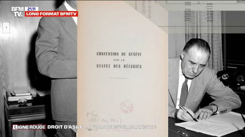 LIGNE ROUGE - La longue tradition d'accueil de la France, régie par la convention de Genève de 1951