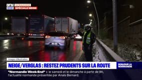 Neige-verglas: quatre départements normands en vigilance orange