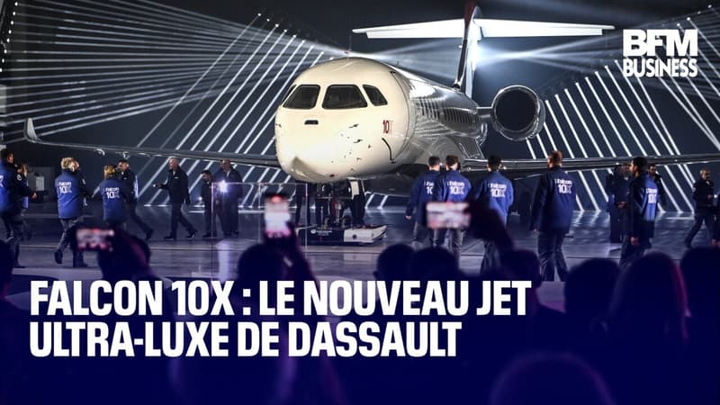 Falcon 10X : le nouveau jet ultra-luxe de Dassault