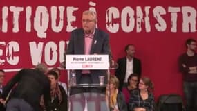 Pierre Laurent à la Fête de l'Huma, le 16 septembre, se défend de "tout esprit polémique".