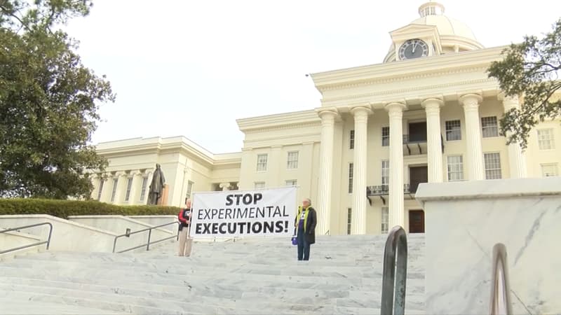 États-Unis: une exécution prévue avec un nouveau mode d'inhalation fait polémique en Alabama