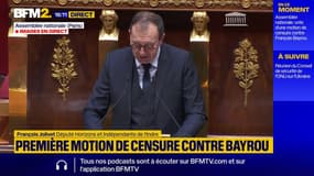 Motion de censure : François Jolivet (Horizons) accuse LFI d'avoir "mis la France à l'arrêt" et de vouloir "récidiver"