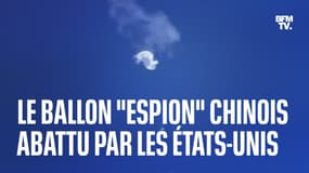 Le ballon "espion" chinois abattu par l'armée américaine 