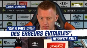 Lorient 2-0 Reims : "On a payé cher des erreurs évitables", regrette Still