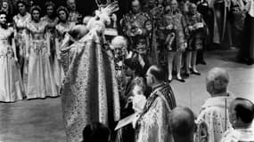 Elizabeth II le 2 juin 1953