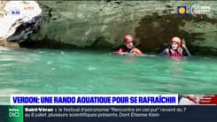 Verdon: à la découverte de la randonnée aquatique