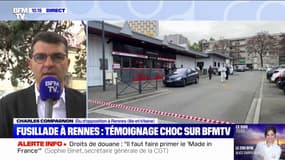 Fusillade à Rennes: "À ce moment-là, c'est la sidération", témoigne un élu de l'opposition présent lors des faits