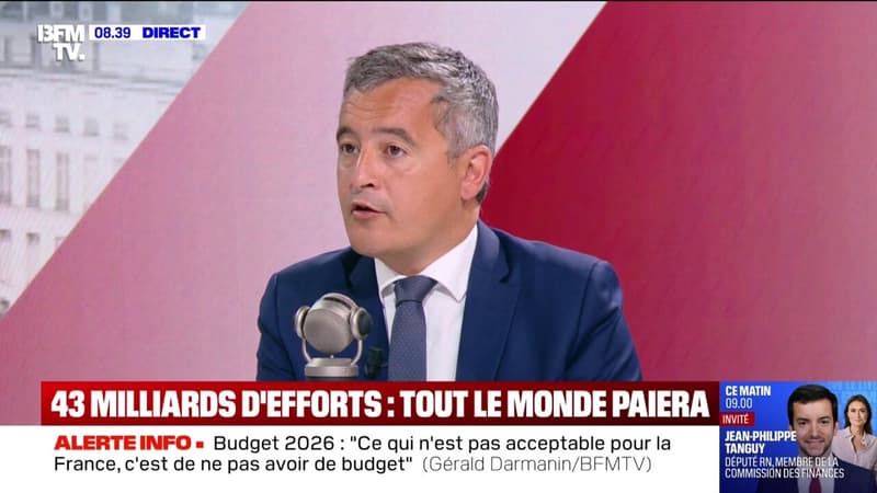 Pour Gérald Darmanin, 