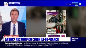 La SNCF recrute 400 CDI en Ile-de-France