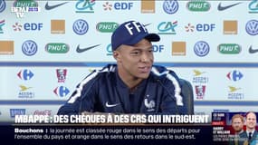 Enquête sur les chèques versés à des CRS: "Tout a été fait dans le respect des règles", réagit Kylian Mbappé