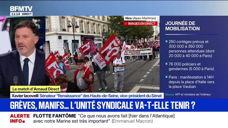 GrÃ¨ve du 2 octobre: "MÃªme s'il y a peut-Ãªtre un peu moins de monde dans la rue, Ã§a ne...