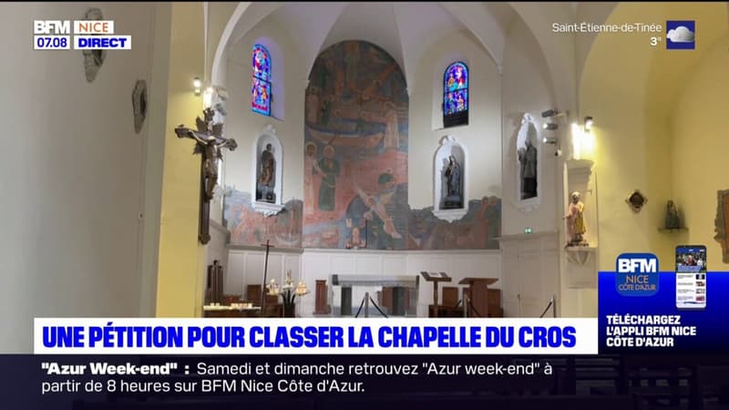 Cagnes-sur-Mer: une pétition pour classer la Chapelle du Cros
