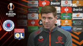 Rangers – OL : "Lyon est un gros club qui devrait être en Ligue des champions" estime Gerrard