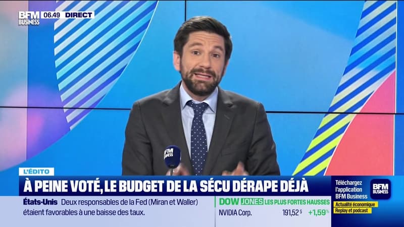 L’Edito de Raphaël Legendre : À peine voté, le budget de la Sécu dérape déjà - 29/01