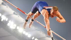 Sam Kendricks aux Mondiaux de Doha