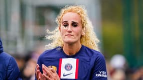 Kheira Hamraoui face à Montpellier, le 5 novembre 2022.