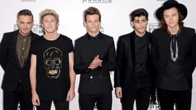 Le groupe One Direction lors des American Music Awards en novembre 2014