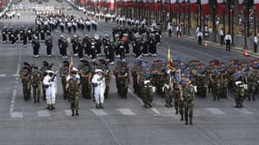 Le défilé du 14 juillet 2015