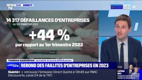 Rebond des faillites d'entreprises en 2023 - 18/04