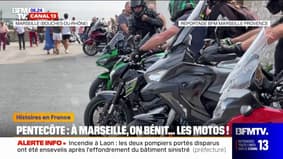 Pentecôte: plus de 300 Marseillais ont fait bénir leurs motos à la Bonne Mère