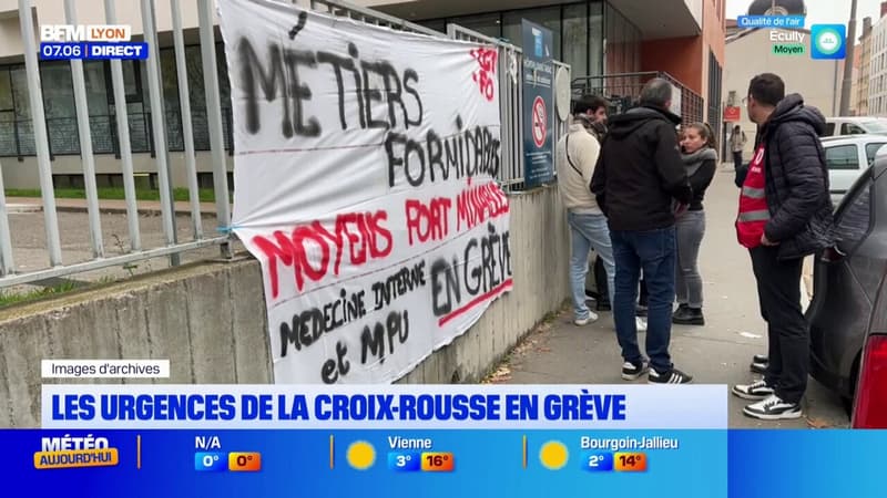 Les urgences de la Croix-Rousse sont en grève