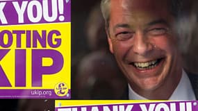 Nigel Farage, le leader de l'UKIP britannique 