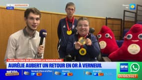Jeux paralympiques: Aurélie Aubert, un retour en or à Verneuil-sur-Avre