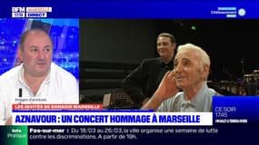 "On est fier": le producteur de la tournée Formidable Aznavour, se félicite que le spectacle se joue à Marseille, une ville qu'appréciait le chanteur