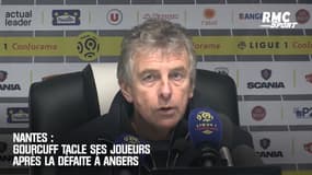 Nantes : Gourcuff tacle ses joueurs après la défaite à Angers